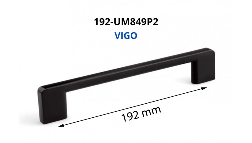 Rankenėlė metalinė 192-UM849P2 192 mm VIGO